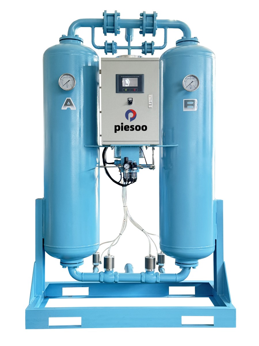 Micro-heat regeneration adsorption dryer