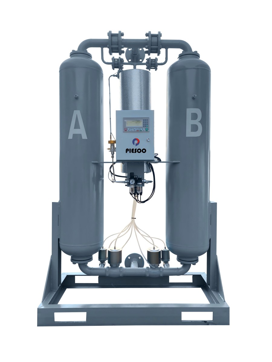 Micro-heat regeneration adsorption dryer