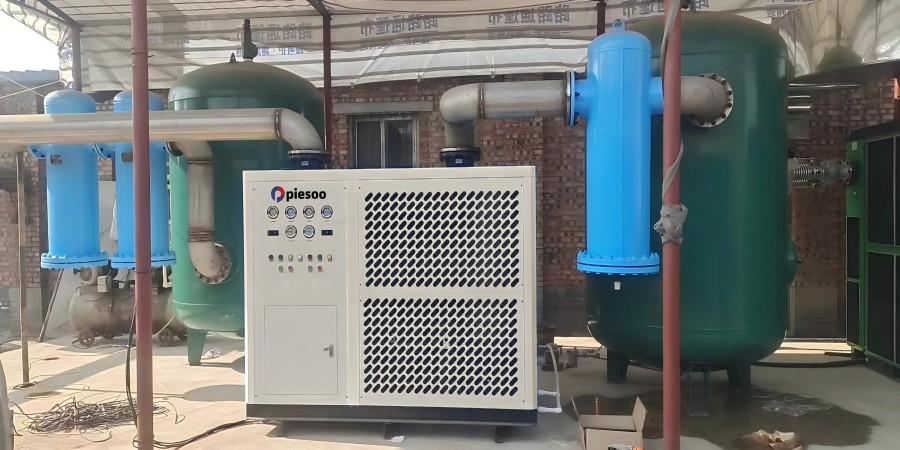 Cold dryer for textile mill